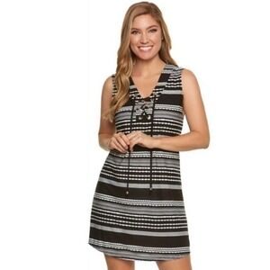 Dotti Ibiza Striped Tunic Swim Cover Up